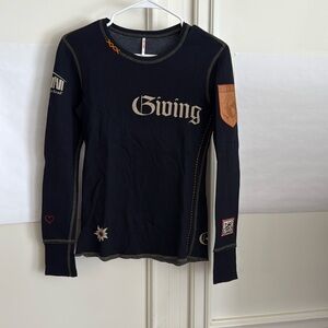 Alp-N-Rock GIVING BACK Henley Top Room to Read.